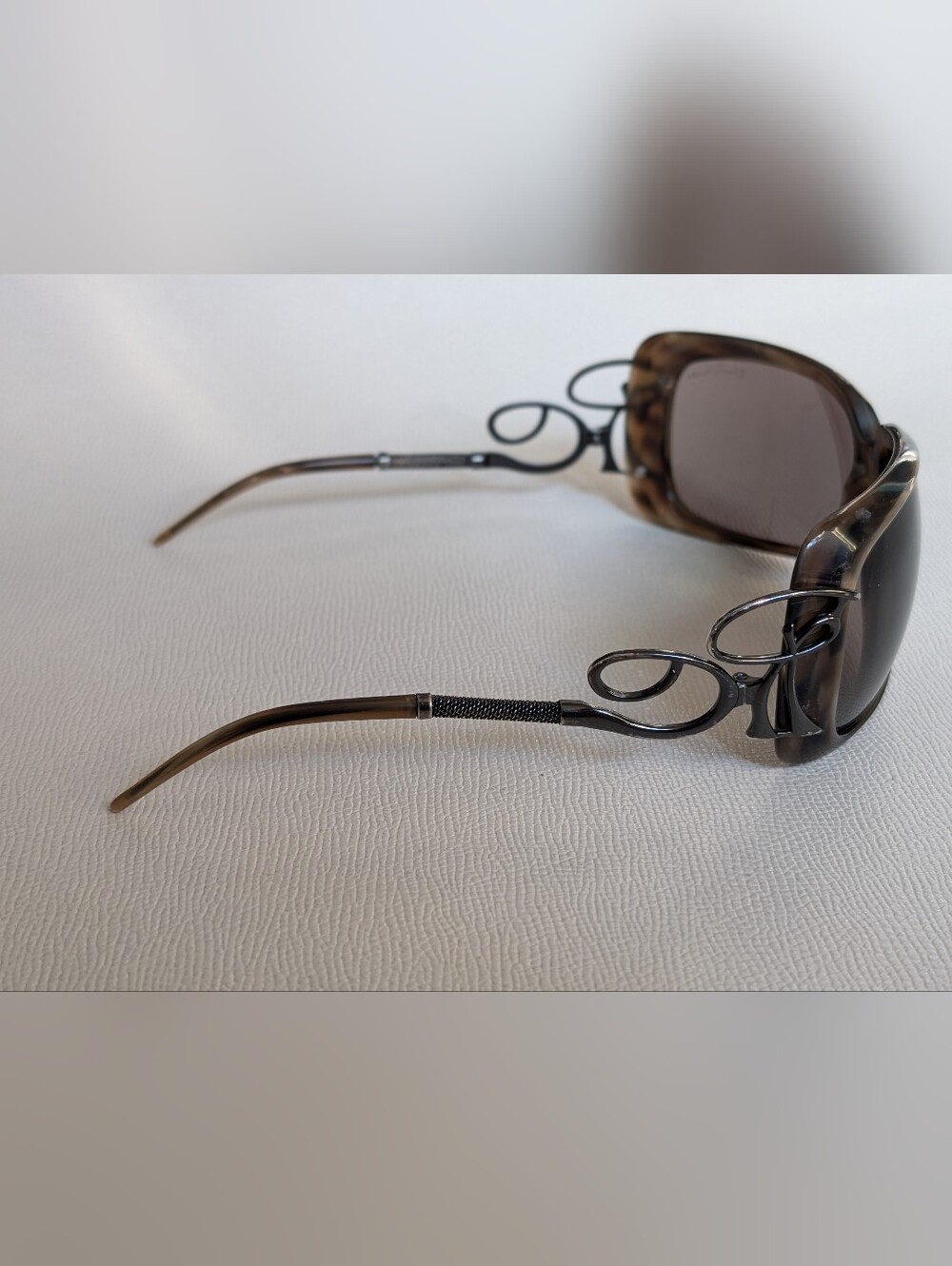 Roberto Cavalli sunglasses Y2K vintage snake tortoise shell frame adrasto - Picture 3 of 6